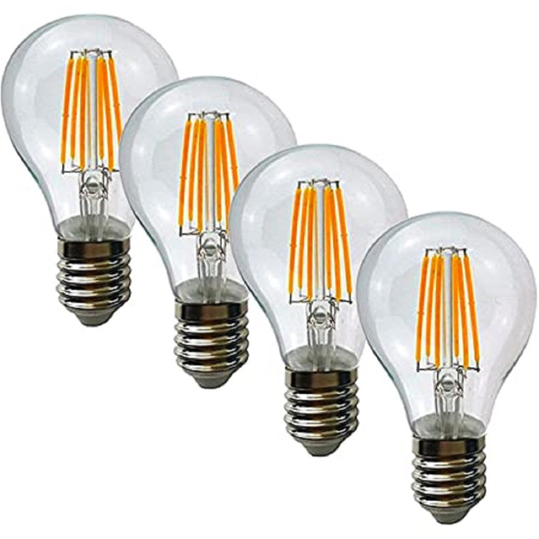 STRAK LED 75W Equivalent Clear Filament LED A19 Natural White